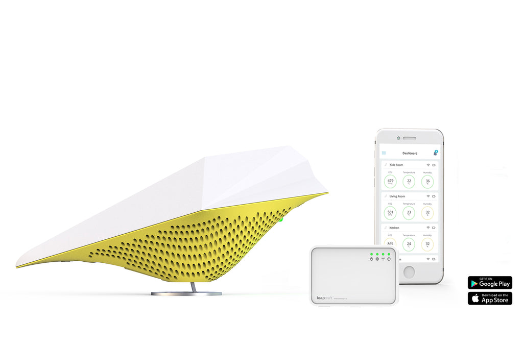 Canairi AirBird Connect- Canary Yel low- wireless hub-connectivity-App-WiFi